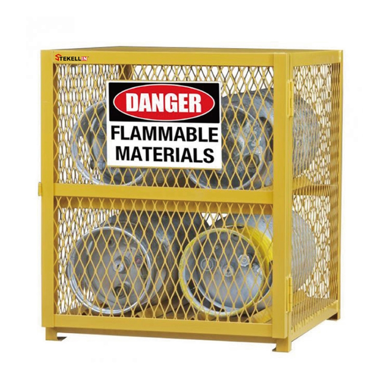 LPG Gas Cylinder Storage Cages, 4 Horizontal Cylinders