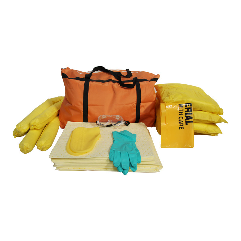 Hazmat Absorbent Kits, Yellow Color, 30L/50L/120L Absorbency