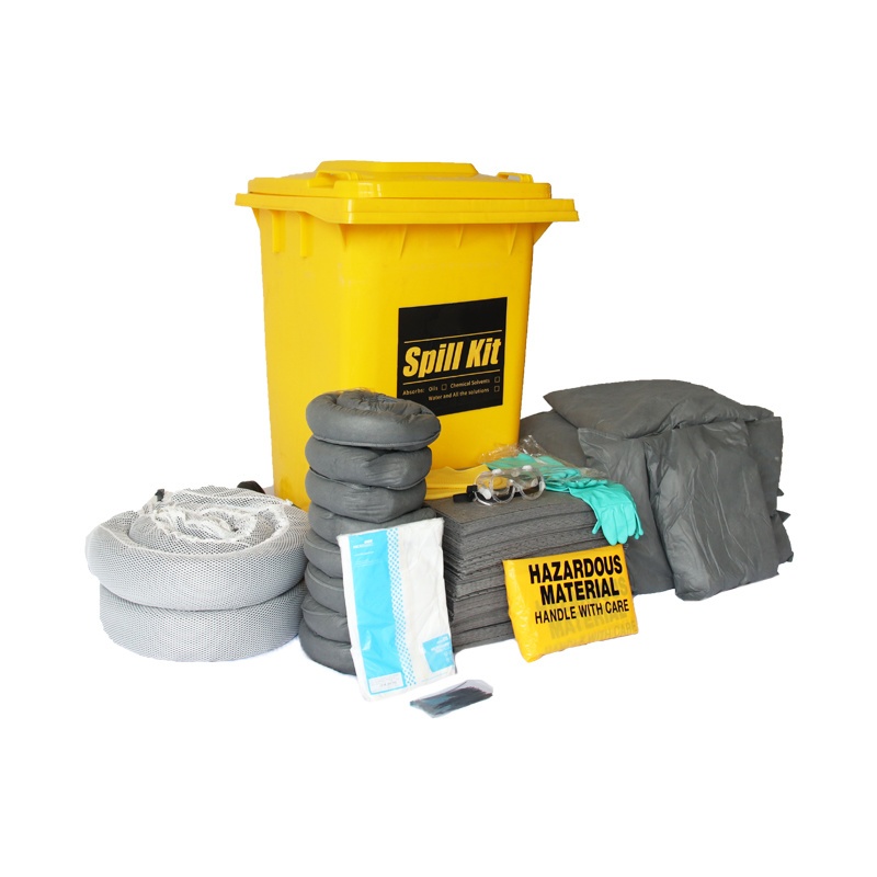 Universal Absorbent Kits, Grey Color, 30L/50L/120L Absorbency