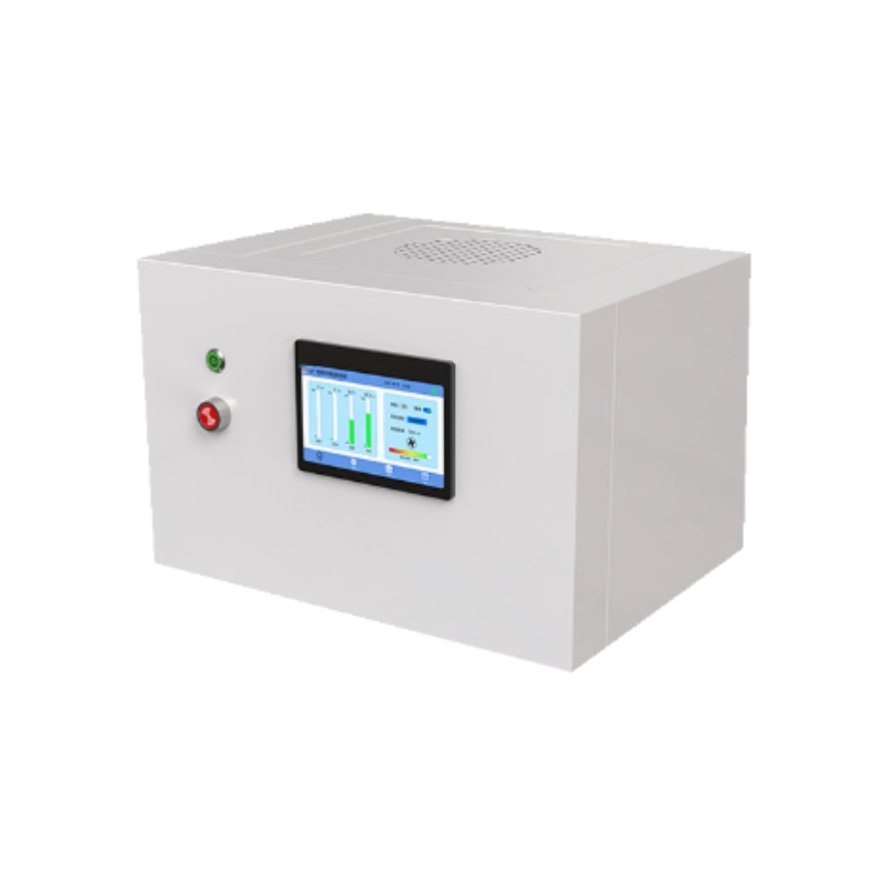 Portable Filtration Box, Standalone Filter Module for Chemical Storage Cabinets, White Color, With or Without Screen
