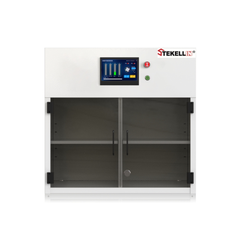 Filtered Reagent Cabinet, Bench-top Type, 48 Bottles Storage Capacity, PP or Steel Material