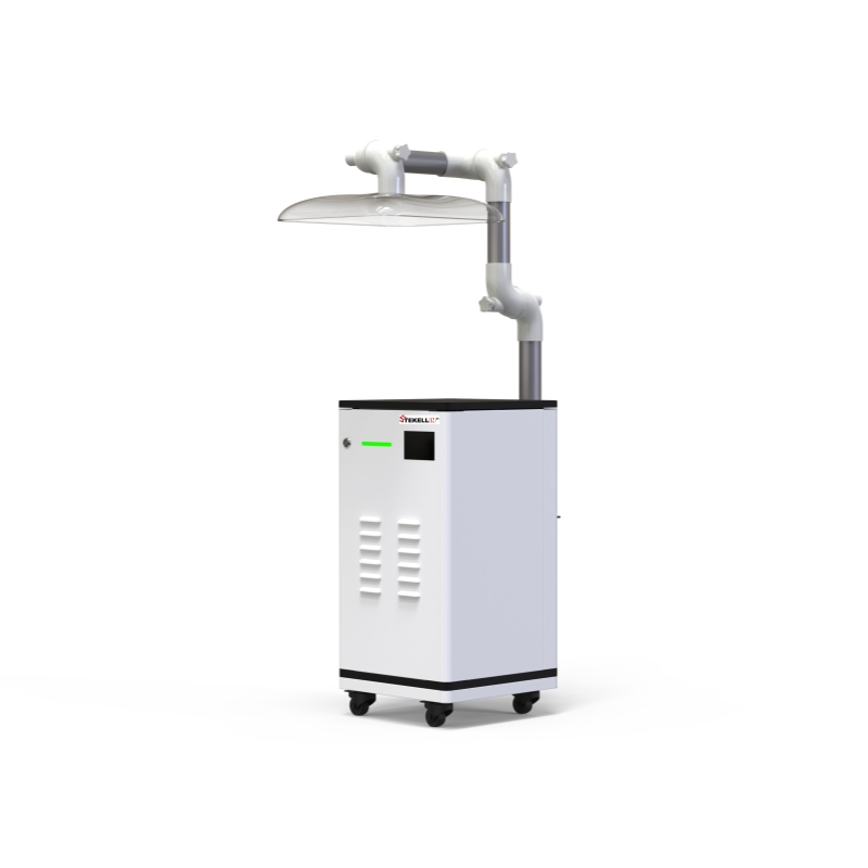 Movable Filtered Arm Hood with box, Fume Extraction Hood, with Fan and Filter